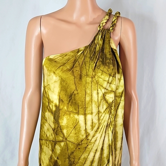Zara Sleeveless Green Sundress Sz XS - Picture 2 of 7